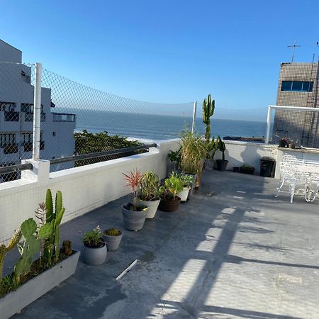 Appartamento Cobertura Com Area Externa Com Vista Para O Mar Na Melhor Praia Do Guaruja Tombo Esterno foto